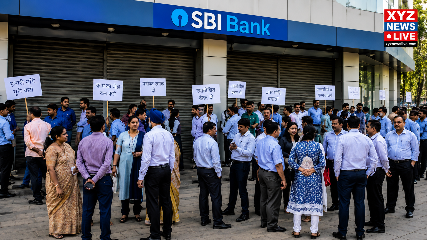 SBI Bank Closed