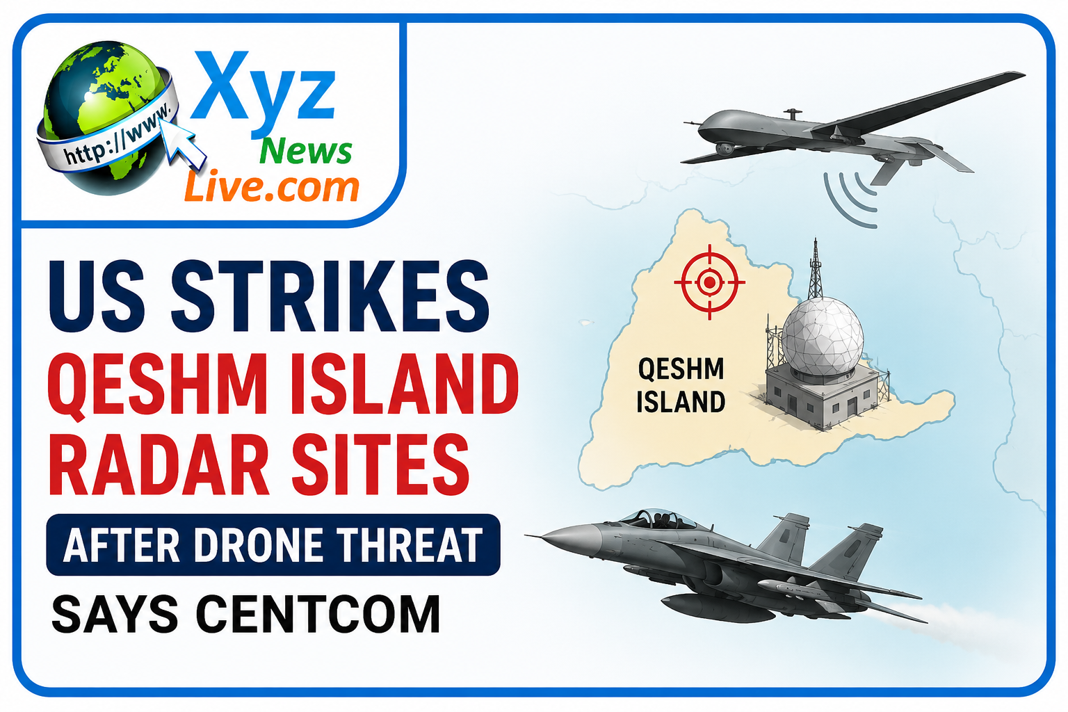 Qeshm Island Radar Sites