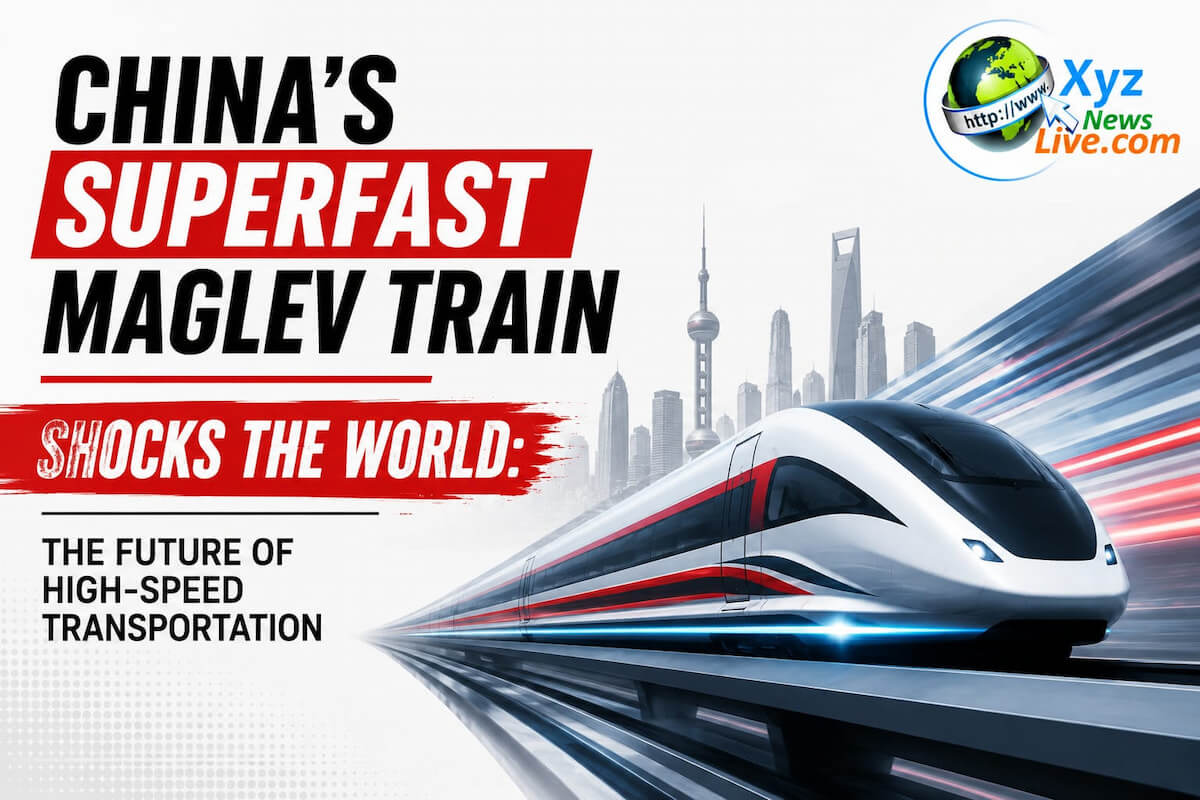China’s Superfast Maglev Train