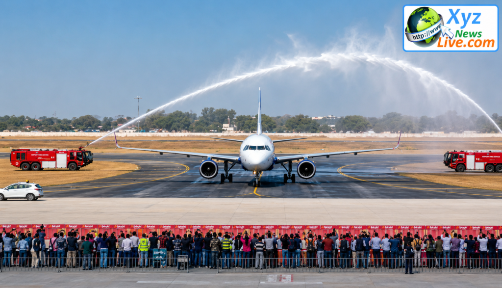 Jewar Airport First Flight