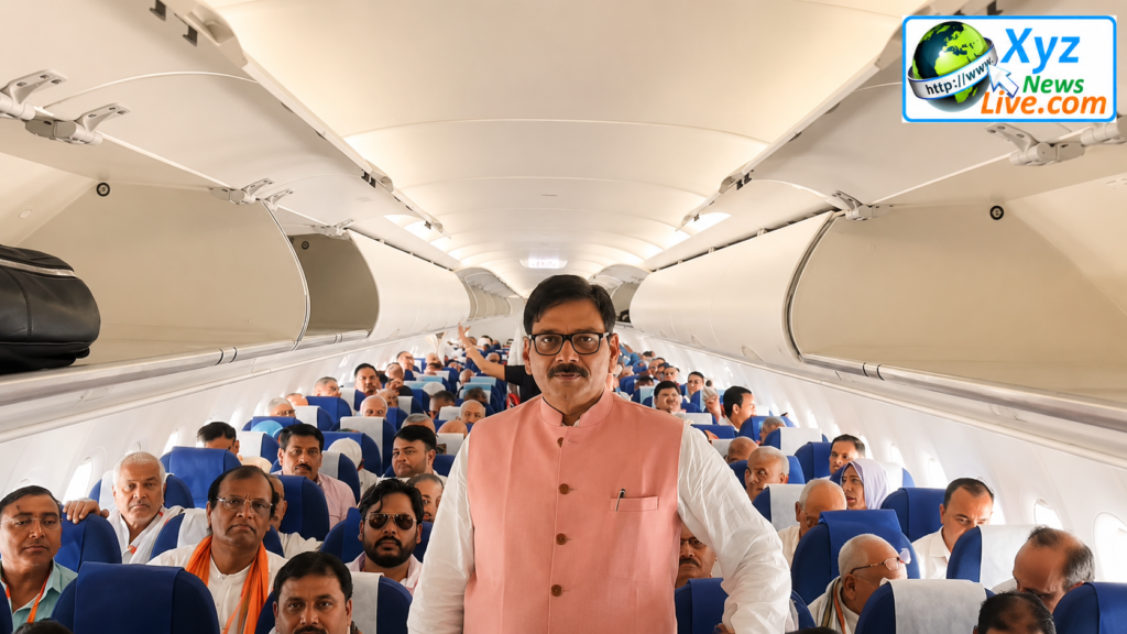 Jewar Airport First Flight