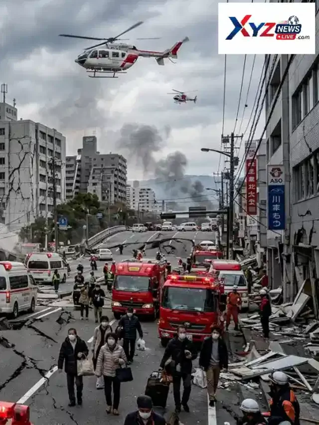 Japan Earthquakes: जापान में 7.1 तीव्रता के भूकंप से मची तबाही