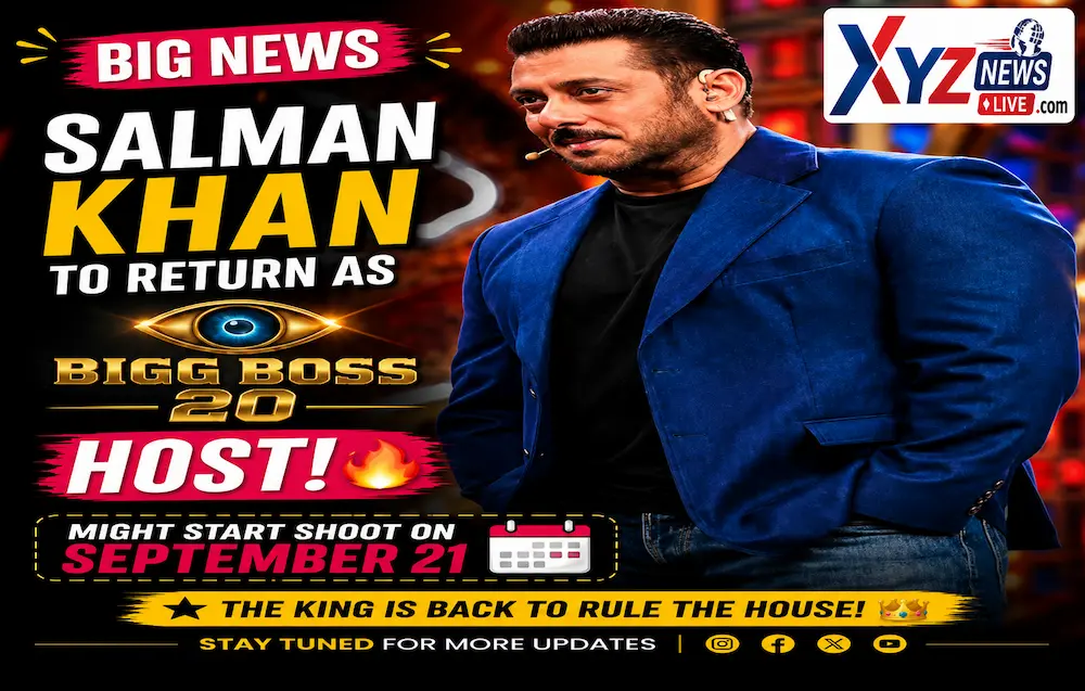 Bigg Boss 20:लौट रहा है रियलिटी शोज का बाप, का फर्स्ट लुक आउट; सलमान   खान के साथ ये क्रिकेटर बनेगा होस्ट