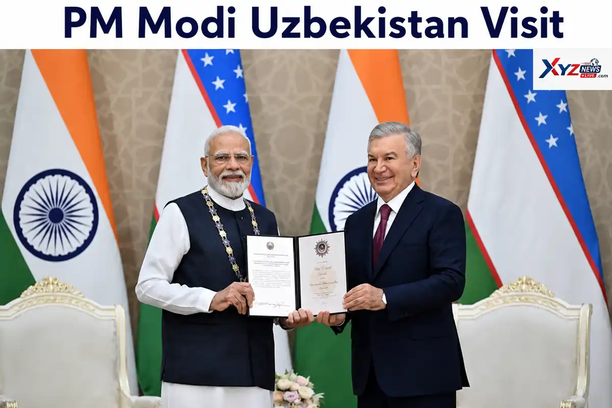PM Modi Uzbekistan VIsit
