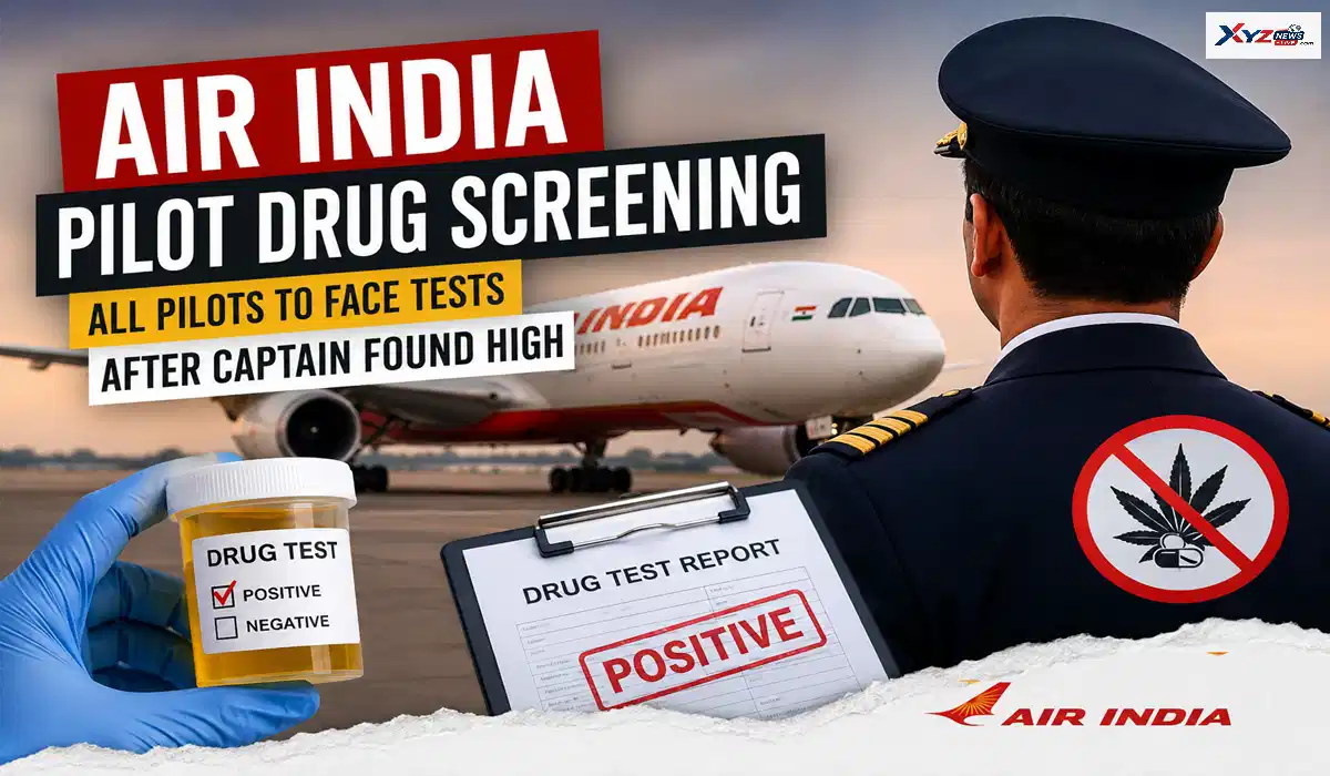 Air India Pilot Drug