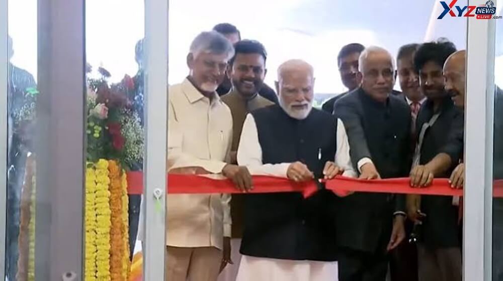 PM Modi Unveils Bhogapuram International Airport, Kicks Off ₹17,900 Crore Development Projects in A.P.