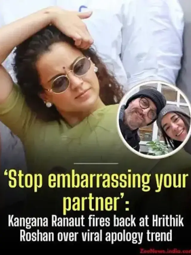 Kangana Ranaut ने Hrithik Roshan पर किया पलटवार, कहा