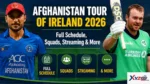 Ireland vs Afghanistan: Match Preview, Squads, Schedule, Top 5 braking news