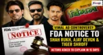 Vimal Ad Controversy