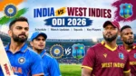 India vs West Indies ODI 2026